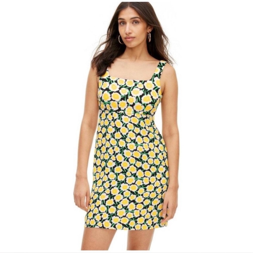 Diane von Furstenberg X Target ‘90s Shift Poppy Mini Floral Babydoll Dress Sz 2 - Picture 5 of 6